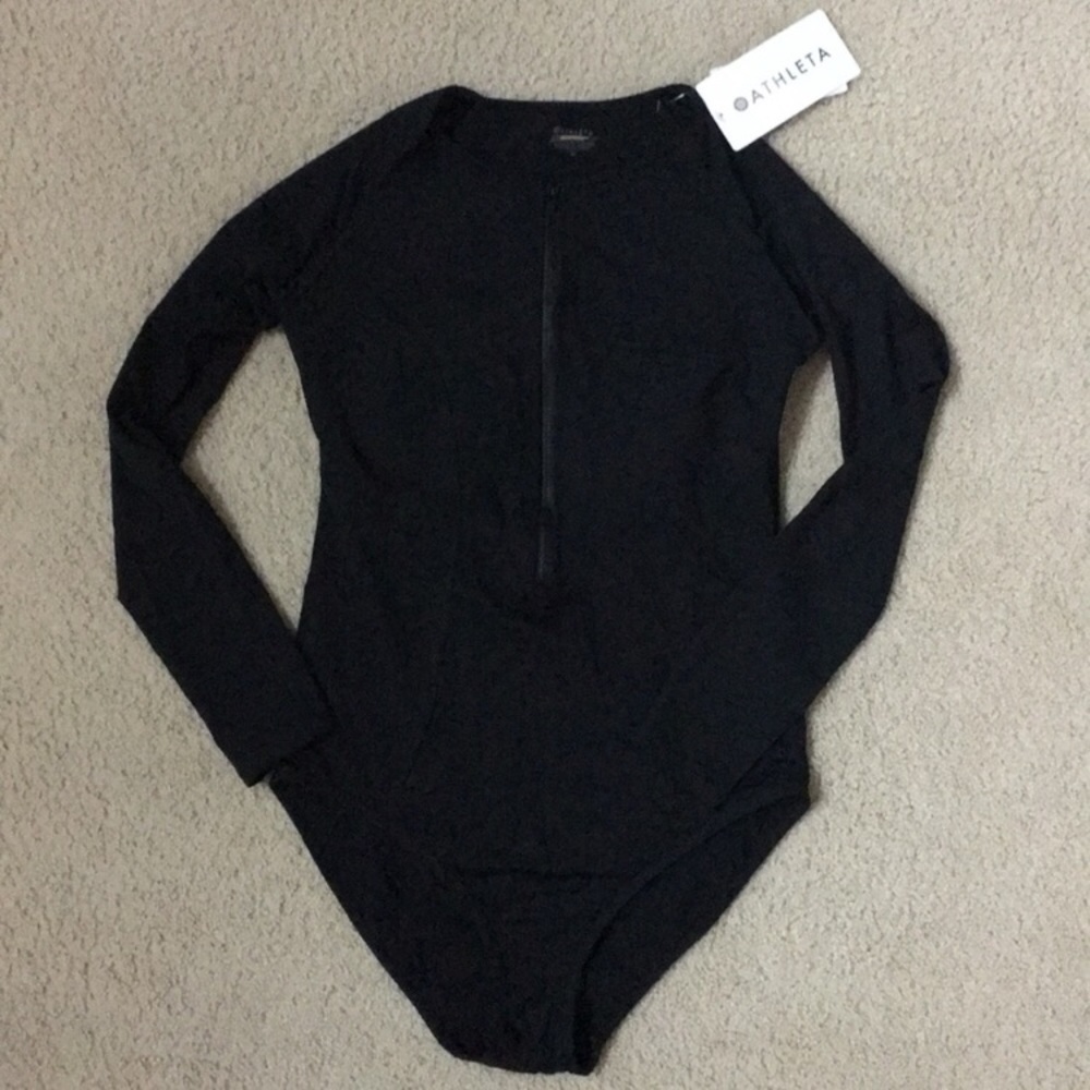 Athleta Cortes long sleeve one piece - Picture 2 of 4